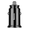 ŁADOWARKA SAMOCHODOWA BASEUS CIRCULAR 2XUSB QC3.0 5A 30W (CZARNA)