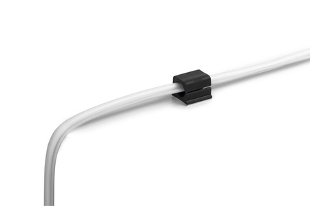 KLIPS NA KABEL SAMOPRZYLEPNY DURABLE CAVOLINE CLIP PRO 504337 GRAFITOWY 4 SZTUKI