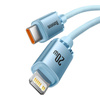 KABEL USB-C DO IP BASEUS CRYSTAL SHINE,  20W, 2M (NIEBIESKI)