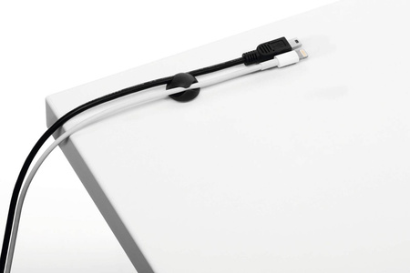 KLIPS NA KABEL SAMOPRZYLEPNY DURABLE CAVOLINE CLIP 503837 GRAFITOWY 6 SZTUK