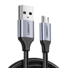 KABEL USB DO MICRO USB UGREEN  US290 QC 3.0 2.4A 1.5M (CZARNY)