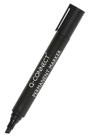 MARKER PERMANENTNY Q-CONNECT CZARNY ŚCIĘTA 3-5MM