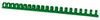 GRZBIET PLASTIKOWY 16MM (145 KARTEK) OFFICE PRODUCTS ZIELONY 100 SZT.