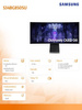 SAMSUNG MONITOR 34 CALE LS34BG850SUXEN OLED 3440X1440 ULTRAWQHD 21:9 1XMICROHDMI/1XMINIDP/2XUSB-C (65W) 0,1MS ZAKRZYWIONY WIFI/BT HAS 175HZ SMART GAMI