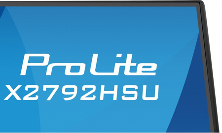 IIYAMA MONITOR 27 CALI X2792HSU-B1 IPS,FHD,HDMI,DP,120HZ,350CD,4MS,         CIENKIE RAMKI, 1500:1, ERP B, USB HUBX2