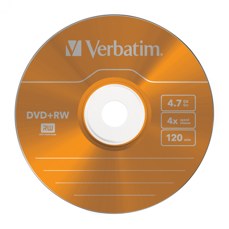 PŁYTA DVD+RW 4,7GB 4X VERBATIM DATALIFE PLUS 43297 SLIM 5 SZT.