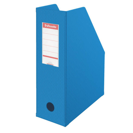 POJEMNIK NA CZASOPISMA SKŁADANY 242X100X318MM ESSELTE SKŁADANY 56075 NIEBIESKI