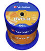 PŁYTA DVD-R 4,7GB 16X VERBATIM DATALIFE PLUS 43549 CAKE 100 SZT.
