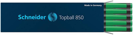 WKŁAD DO PIÓRA KULKOWEGO SCHNEIDER TOPBALL 850 DO TOPBALL 811 ZIELONY 0,5 MM