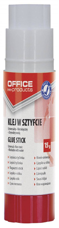 KLEJ W SZTYFCIE OFFICE PRODUCTS 15G