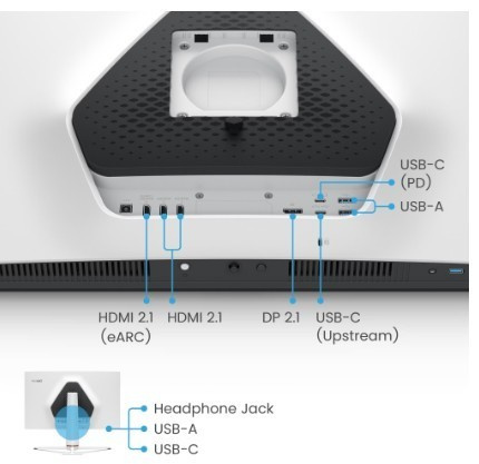 Benq Monitor 32 cale EX321UX 4K LED 1ms/IPS/144Hz/Gaming