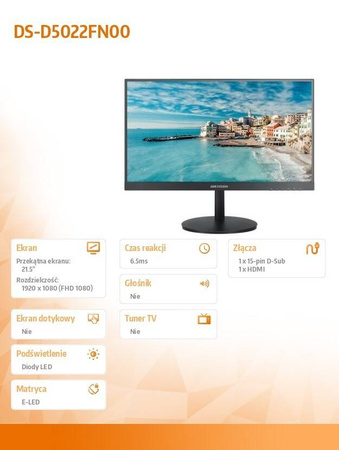 HIKVISION MONITOR DS-D5022FN00
