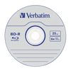 VERBATIM BD-R, SINGLE LAYER 25GB, BLUE SURFACE, SINGLE LAYER, SPINDLE, 43838, 6X, 50-CAKE, NO ID
