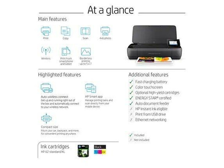 HP INC. HP OFFICEJET 250 AIO PRINTER CZ992A
