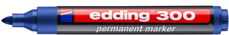MARKER PERMANENTNY EDDING 300 NIEBIESKI 1.5-3MM