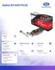 SAPPHIRE TECHNOLOGY KARTA GRAFICZNA RADEON RX 6400 PULSE GAMING 4GB GDDR6 64BIT DP/HDMI