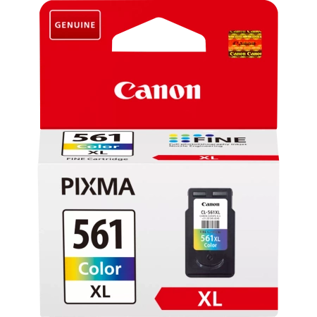 TUSZ ORYGINALNY CANON CL561XL PIXMA 3730C001 KOLOR 300 STRON