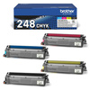 TONER ORYGINALNY BROTHER TN-248VAL, ZESTAW CMYK, 4 X 1000 STRON