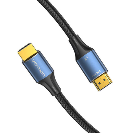 KABEL HDMI 2.1 VENTION ALGLI, 3M, 8K 60HZ/ 4K 120HZ (NIEBIESKI)