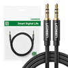 KABEL MINI JACK 3,5MM UGREEN AV112, AUX, 2M (CZARNY)
