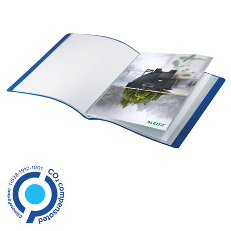 ALBUM OFERTOWY A4 LEITZ RECYCLE 46760035 NIEBIESKI 20 KOSZULEK