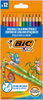 KREDKI OŁÓWKOWE BIC KIDS EVOLUTION ILLUSION 987868 MIX*12