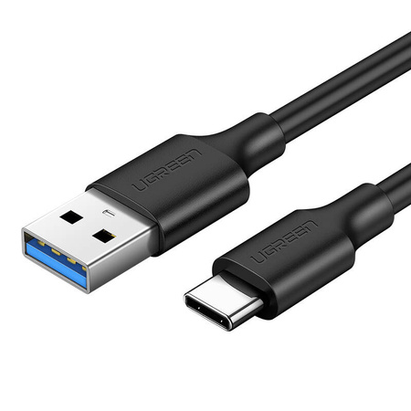 Kabel UGREEN US184 USB-A-USB-C 1m (czarny)