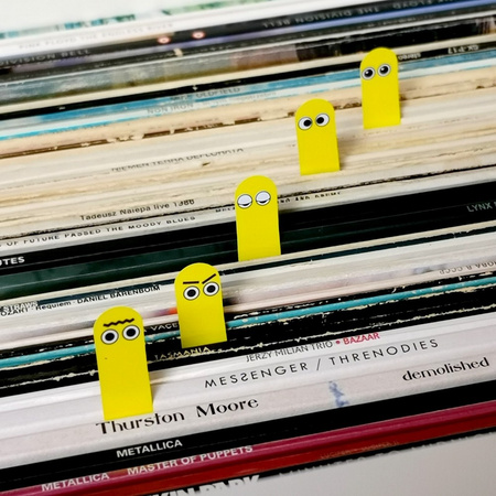 ZAKŁADKI INDEKSUJĄCE FOLIOWE 12X45MM SMART PET FRESH BUŹKI 5X25SZT