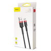 Kabel BASEUS Cafule USB-A-micro USB 3m (czarno-czerwony)