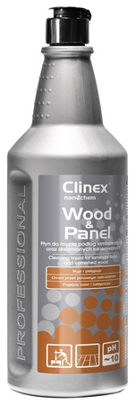 PŁYN DO MYCIA DREWNIANYCH PODŁÓG I PANELI, SKONCENTROWANY CLINEX WOOD&PANEL 1L
