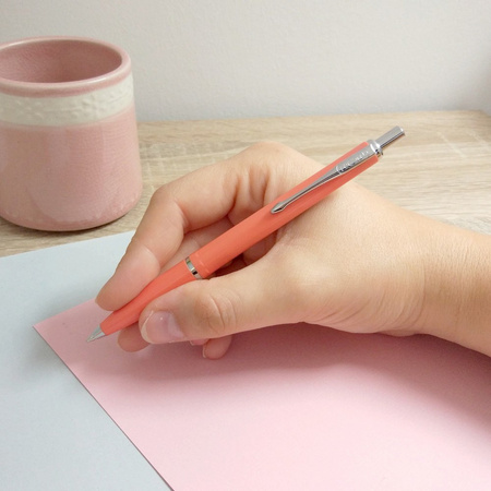 DŁUGOPIS AUTOMATYCZNY RECORD WIELKOPOJEMNY NIEBIESKI