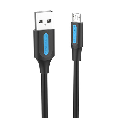 KABEL USB 2.0 A DO MICRO USB VENTION COLBH 3A 2M CZARNY