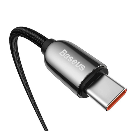KABEL USB-C DO USB-C BASEUS DISPLAY, 100W, 2M (CZARNY)