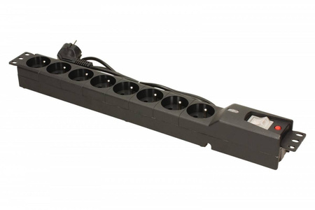 LESTAR LISTWA PRZECIWPRZEPIĘCIOWA LXARM 810, 3L, PDU, 1,5M, CZARNA