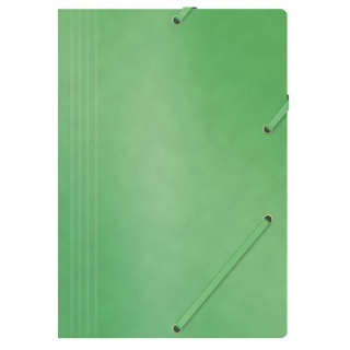 TECZKA Z GUMKĄ A4 OFFICE PRODUCTS ZIELONA PRESZPAN 390GSM