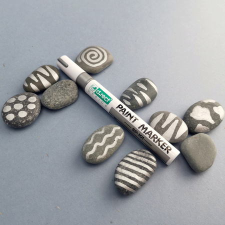MARKER OLEJOWY D.RECT SP-101 SREBRNY 2-4.5MM