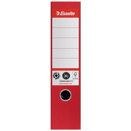 SEGREGATOR A4 KARTON ESSELTE NO.1 75MM 627568 CZERWONY