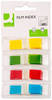 ZAKŁADKI INDEKSUJĄCE FOLIOWE 12X45MM Q-CONNECT MIX KOLORÓW 4X35 SZT