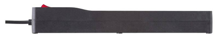 LESTAR LISTWA PRZECIWPRZEPIĘCIOWA ZX 510, 1L, 1,5M, CZARNA