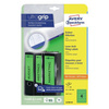 ETYKIETY SAMOPRZYLEPNE 61X192MM NA SEGREGATORY AVERY ZWECKFORM L4768-20 ZIELONE 20ARK*4SZT