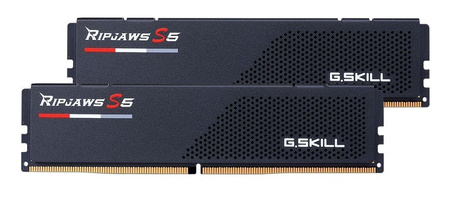 G.SKILL PAMIĘĆ PC DDR5 32GB (2X16GB) RIPJAWS S5 6000MHZ CL36-36 XMP3 CZARNA