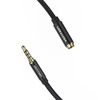 KABEL AUDIO TRRS 3,5MM MĘSKI DO 3,5MM ŻEŃSKI VENTION BHCBJ 5M CZARNY