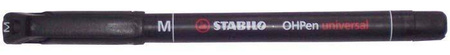 Foliopis STABILO OHPen 843/46 czarny M - 1.0