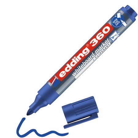 MARKER SUCHOŚCIERALNY EDDING 360 NIEBIESKI 1.5-3MM