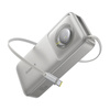 POWERBANK BASEUS OS FREE2PULL 20000MAH 65W + KABEL (SZARY)