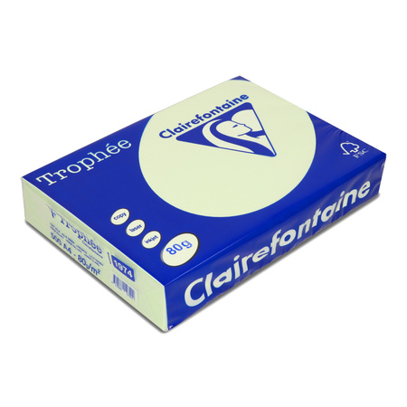 PAPIER KSERO KOLOR A4 TROPHEE JASNY ZIELONY 80G 500 ARK