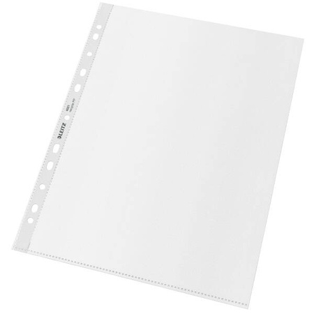 KOSZULKI GROSZKOWE A4 LEITZ RECYCLE MAXI 40210003 PRZEZROCZYSTY 100MIC 25SZT