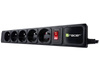 TRACER LISTWA ZASILAJĄCA POWERGEAR 1.5M BLACK 5 GNIAZD