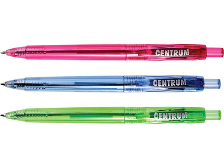 DŁUGOPIS CENTRUM RECYCLED PET 84881 NIEBIESKI 1.0