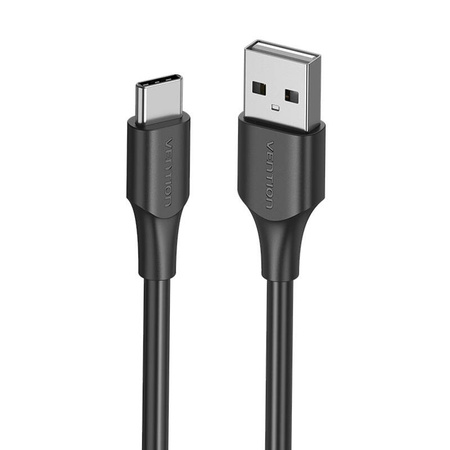 Kabel USB 2.0 do USB-C Vention CTHBC 3A 0,25m czarny